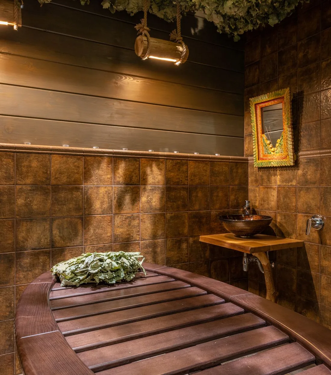 Sauna finlandese