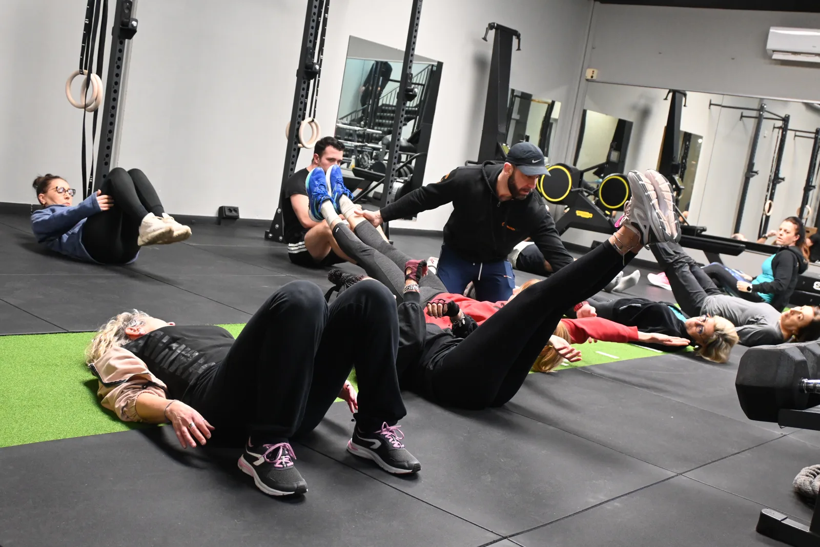 Corso di gruppo in sala HealthClub IRON Correggio