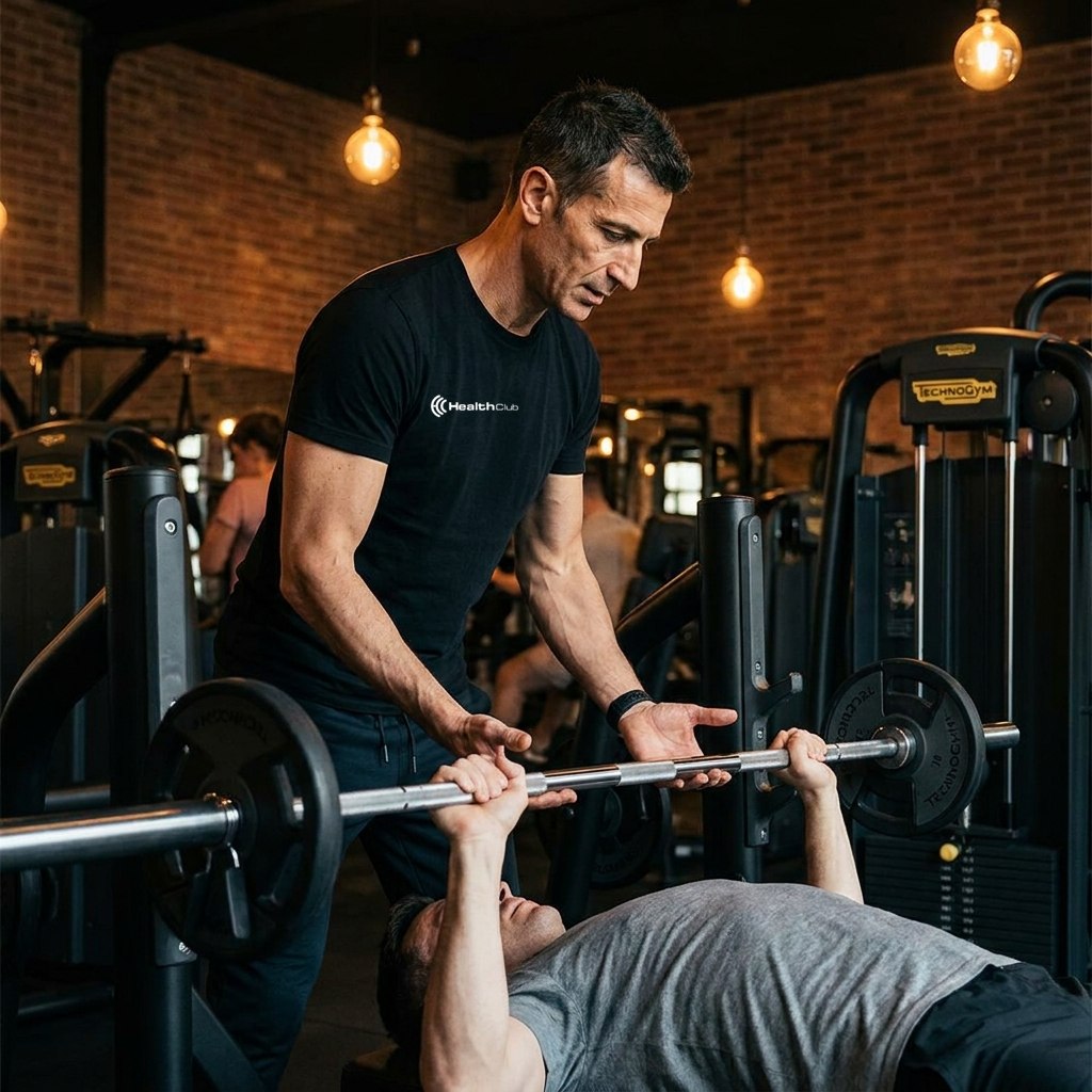 Istruttore sala pesi HealthClub IRON